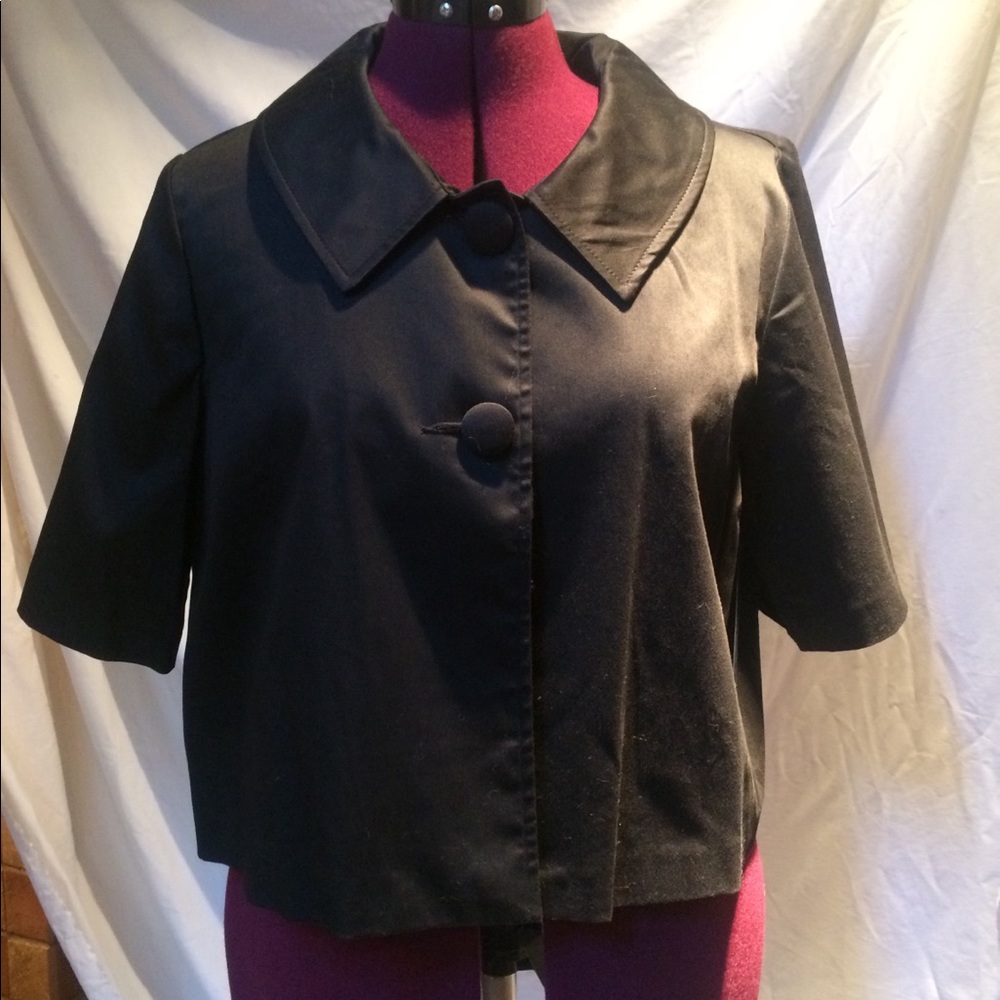 Ingredients black waist length jacket PL